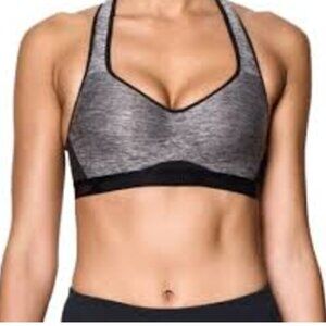 Under Armour High Sports Bra Heather Gray 1259953